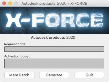 Autodesk autocad 2020 keygen xforce